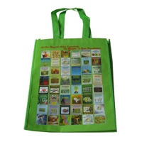 池州LB11覆膜无纺布广告袋